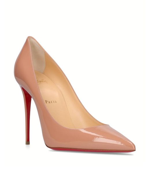 Christian Louboutin Pink Louboutin Kate 100 Patent