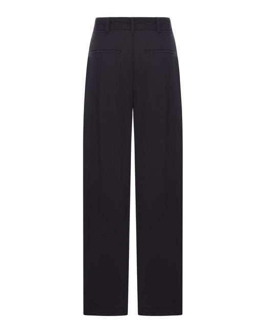 Soeur Blue Gaby Cotton Trousers