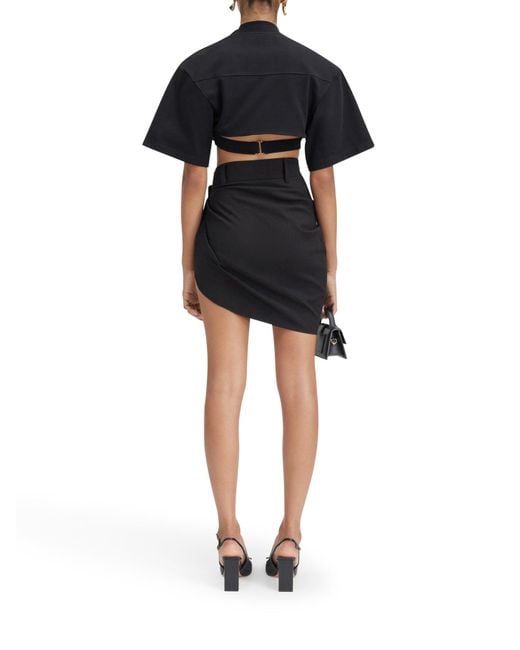 Jacquemus Black Mini Skirts