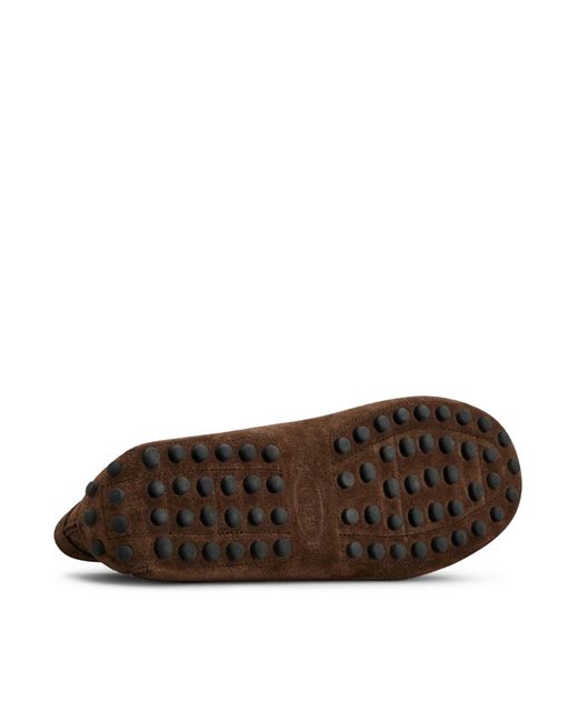 Tod's Brown Gommino Moccasin