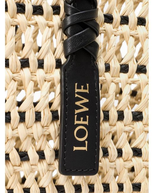 Loewe Natural X Paula's Ibiza Large Braid Basket Bag