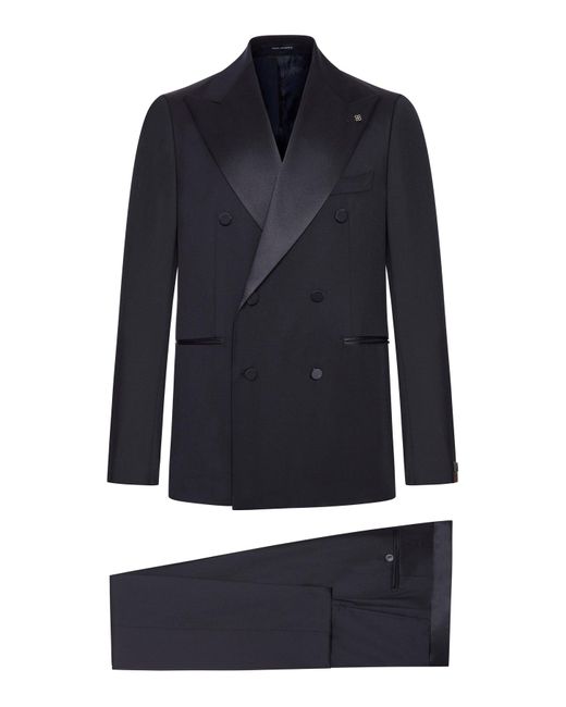 Tagliatore Blue Formal Suit for men