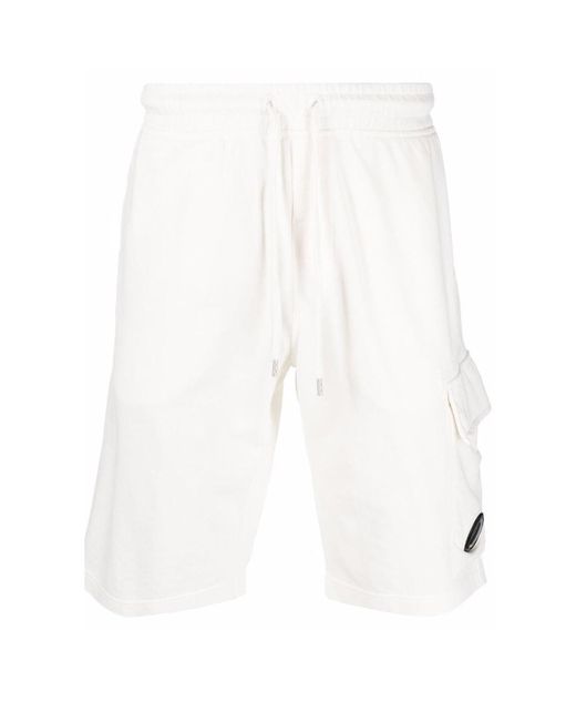 C.P. Company Light Fleece Cargo Shorts 