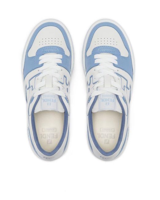 Fendi Blue Sneakers Shoes for men
