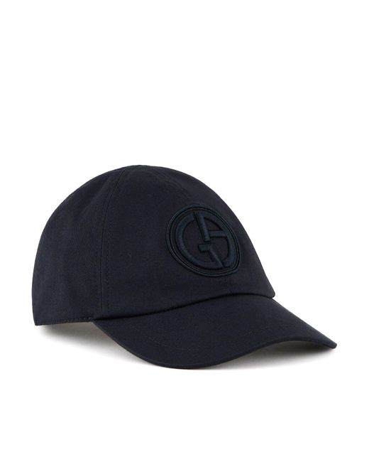 Giorgio Armani Blue Hat for men