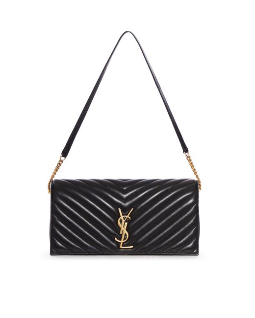 Saint Laurent Black Kate 99 Shoulder Bag