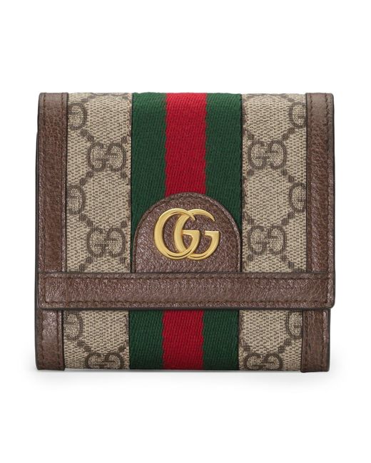 Gucci Brown Ophidia Wallet