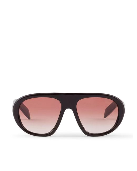 Prada Brown Shadowplay Sunglasses