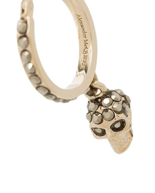 Alexander McQueen Metallic Earrings Jewellery