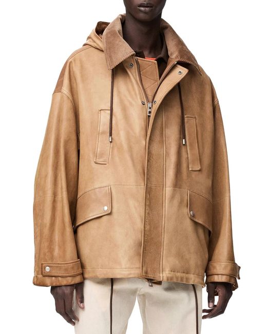 Loewe Natural Short Parka for men