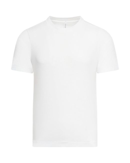 Transit White Cotton T-shirt for men