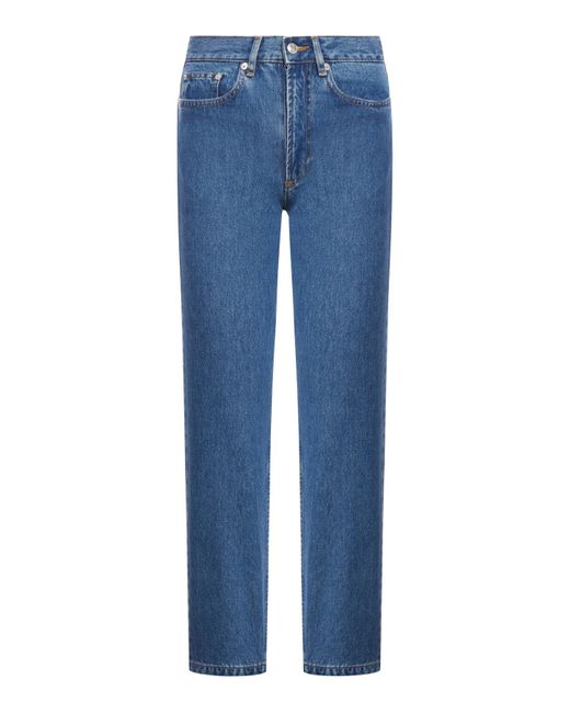 A.P.C. Blue Martin Straight-leg Jeans