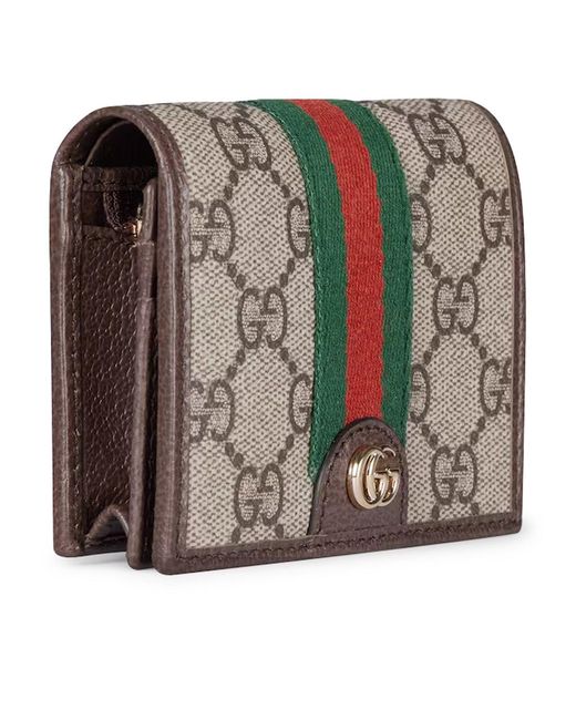 Gucci Gray Ophidia Small Wallet