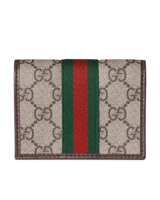 Gucci Gray Ophidia Small Wallet