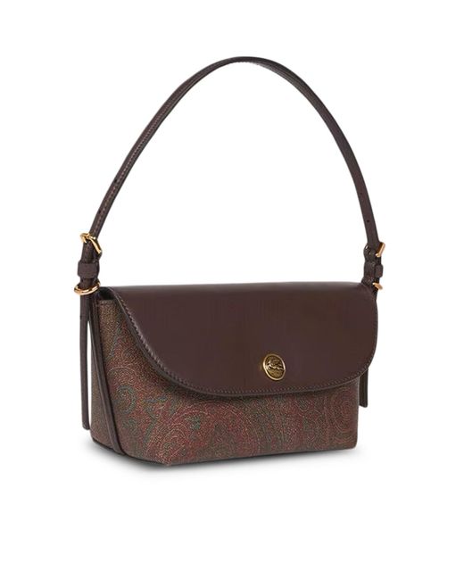 Etro Brown Small Arnica Boat Bag