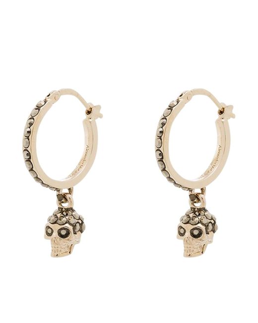 Alexander McQueen Metallic Earrings Jewellery