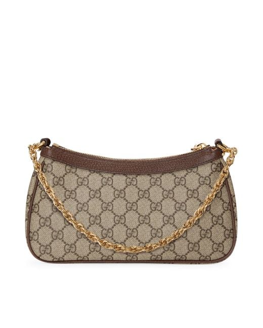 Gucci Gray Ophidia Handbag Small Size