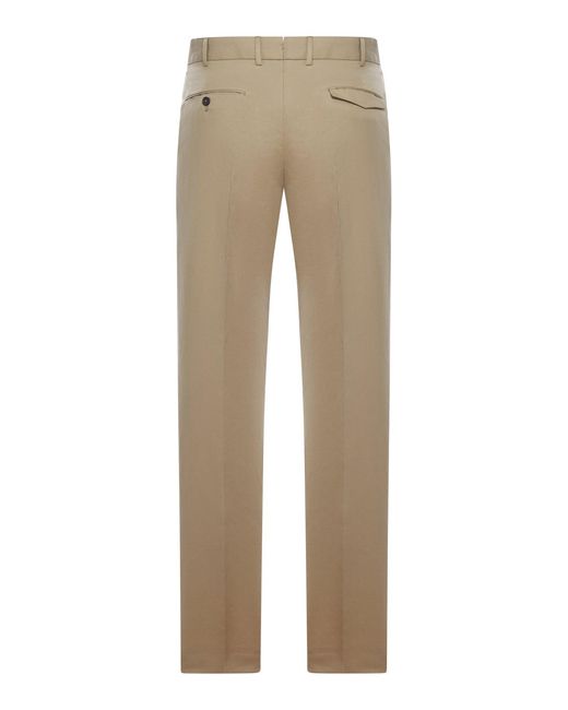 PT Torino Natural Tailored Trousers for men