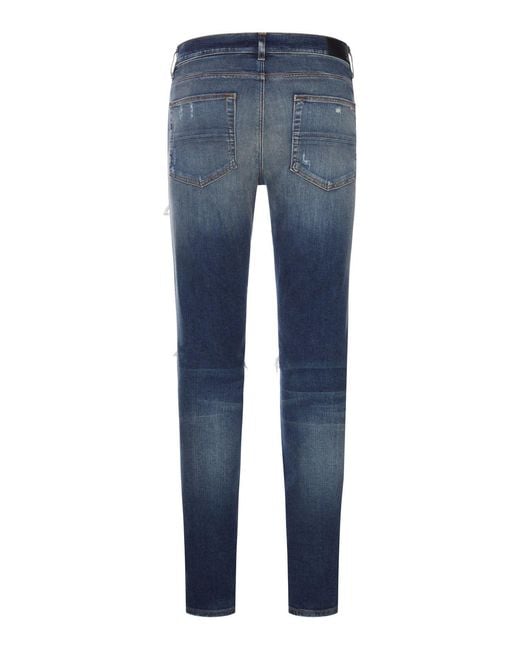 Amiri Blue Jeans Skinny Mx1 for men