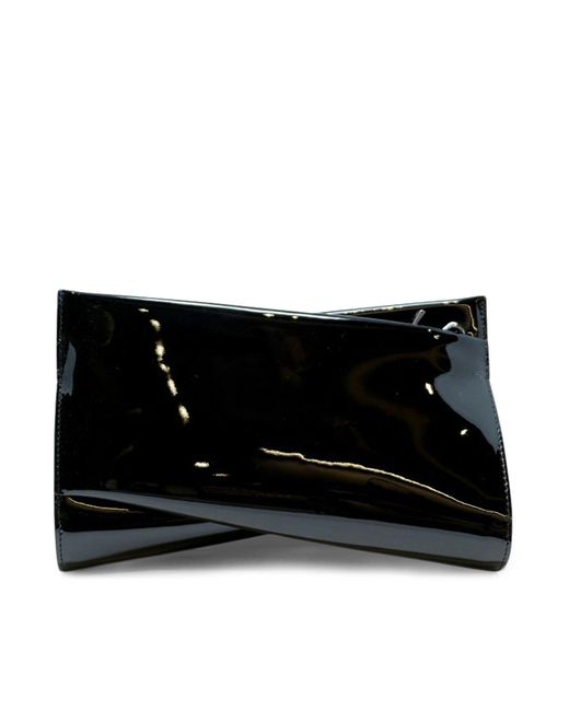 Borsa a mano loubitwist in vernice di Christian Louboutin in Black