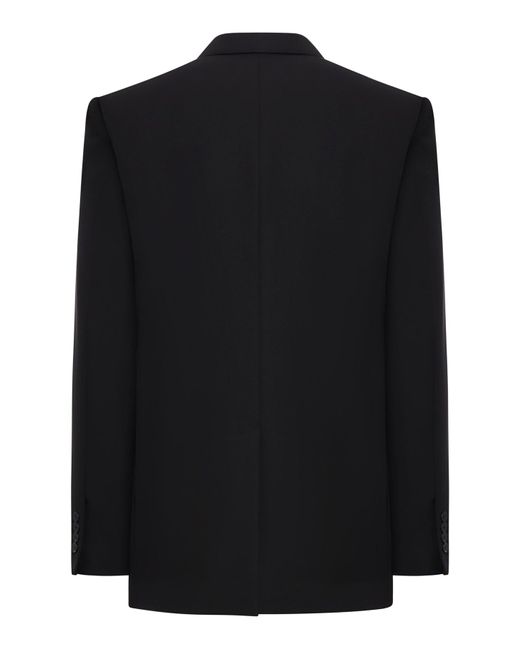 Giacca sartoriale in lana di Balenciaga in Black da Uomo