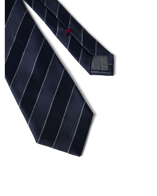 Brunello Cucinelli Blue Tie for men