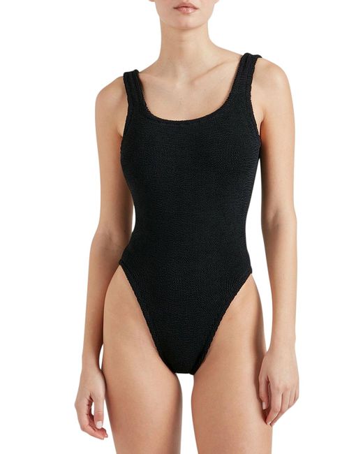 Hunza G Black Bikinis Swimwear