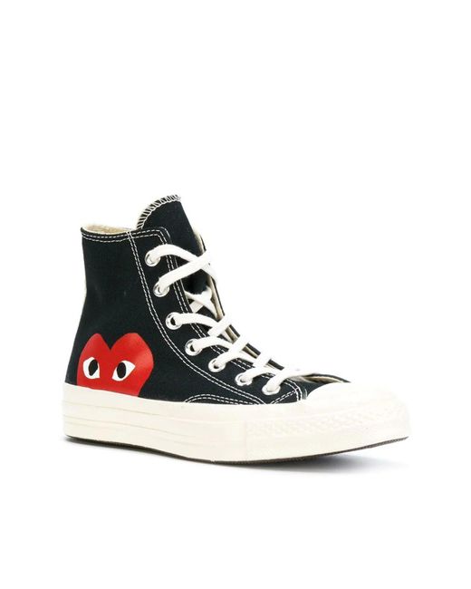 COMME DES GARÇONS PLAY Cotton `chuck Taylor 70s All Star` Sneakers in Blue  - Lyst
