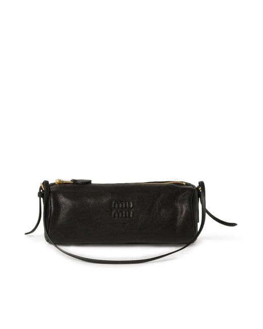 Miu Miu Black Nappa Pouch