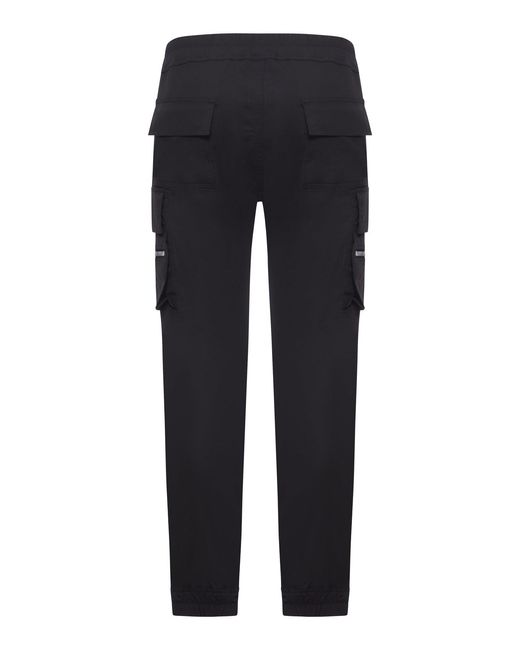 Mastodon cargo in cotone di Rick Owens in Black da Uomo