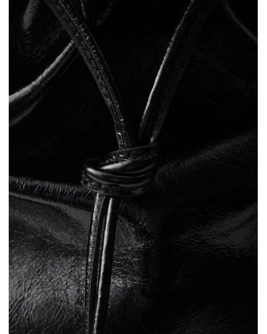 Prada Black Bonnie Leather Shopping Bag for men
