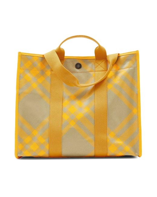 Burberry Yellow Totes Bag