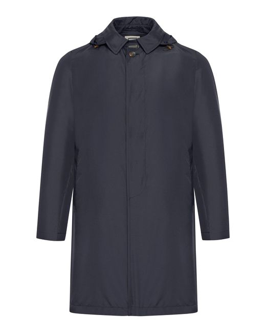 L'IMPERMEABILE Blue Raincoat for men