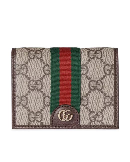 Gucci Gray Ophidia Small Wallet