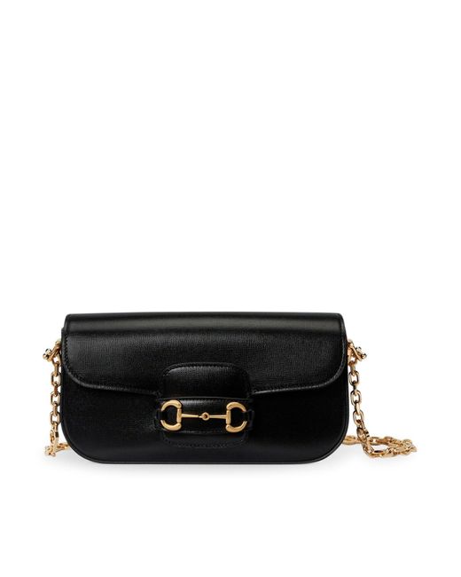 Gucci Horsebit 1955 Shoulder Bag Small Size in Black Lyst