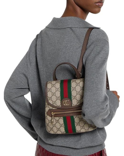 Gucci Multicolor Ophidia Mini Backpack