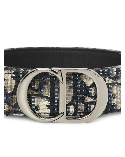 Dior Reversible Belt in Black for Men | Lyst