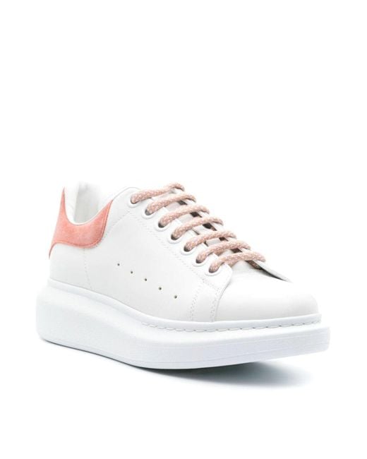 Mcqueen shoes white cheap