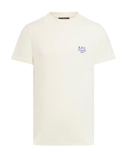 A.P.C. White T-shirts for men