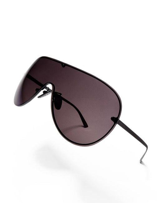 Gucci Gray Sunglasses With Mask Frame
