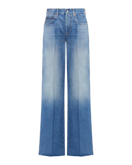 Jeans in denim di Gucci in Blue