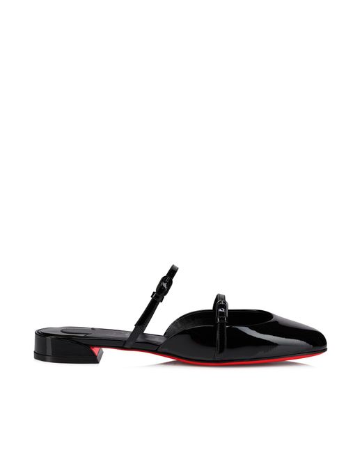 Christian Louboutin Black Jane Nina Mules