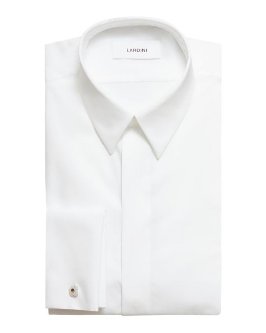 Lardini White French-cuff Cotton Shirt for men