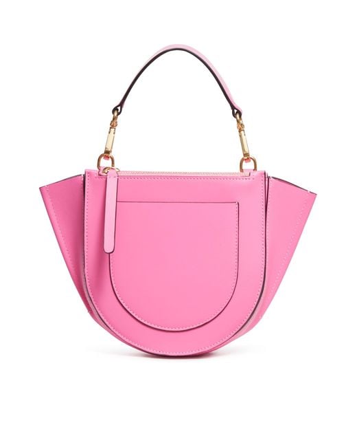 Wandler Pink Hortensia Mini Bag