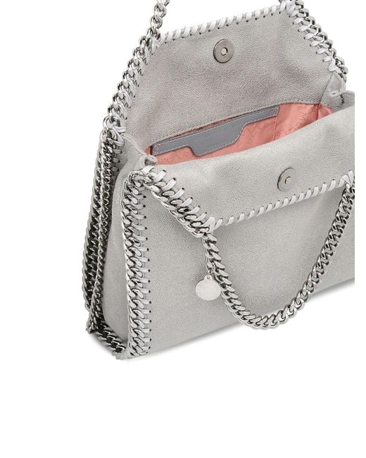 Stella McCartney Gray Micro Falabella Tote Bag
