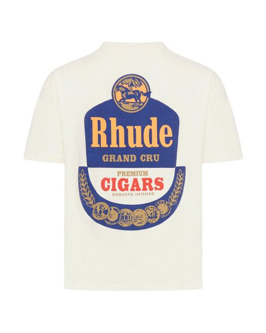 T-shirt grand cru di Rhude in White da Uomo