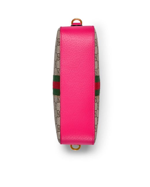 Gucci Pink Ophidia GG Small Crossbody Bag for men