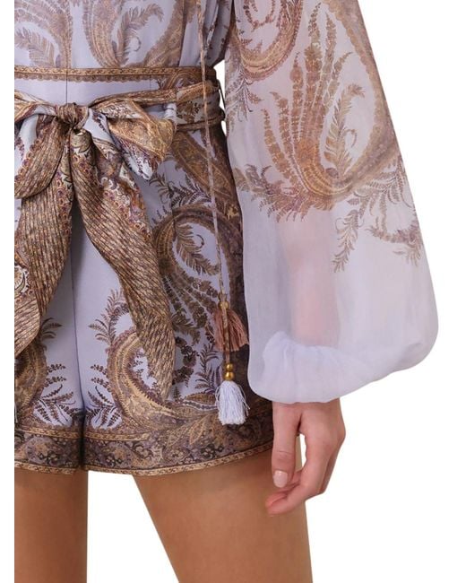 Zimmermann Multicolor Hypnotic Shorts