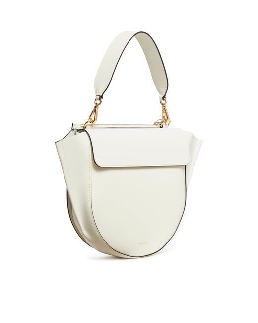 Wandler White Hortensia Medium Bag