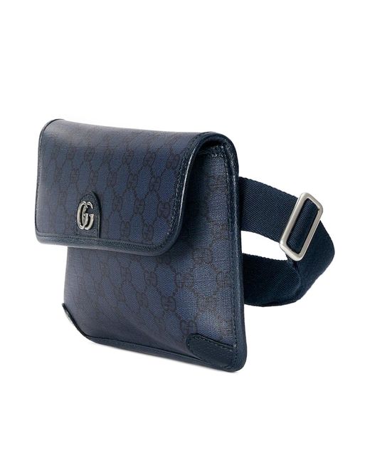 Gucci Blue Ophidia gg Small Belt Bag for men